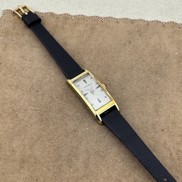 Vintage Swiss Watch by Valdean 20 Micron 18K Gold Plated Watch Runs - Picture 3 of 7